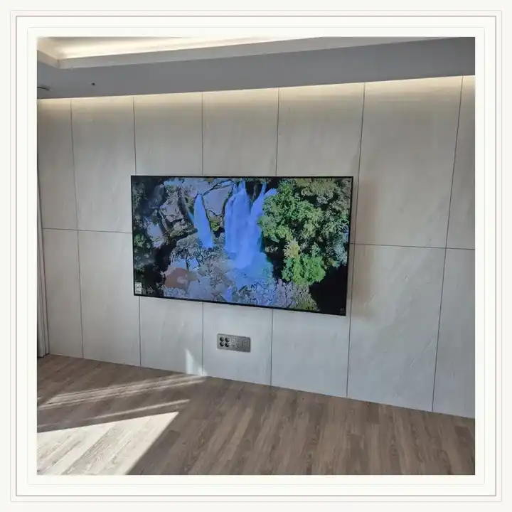 부평중앙하이츠프리미어 무타공 벽걸이TV 설치 상담용 브라켓 참고 사진