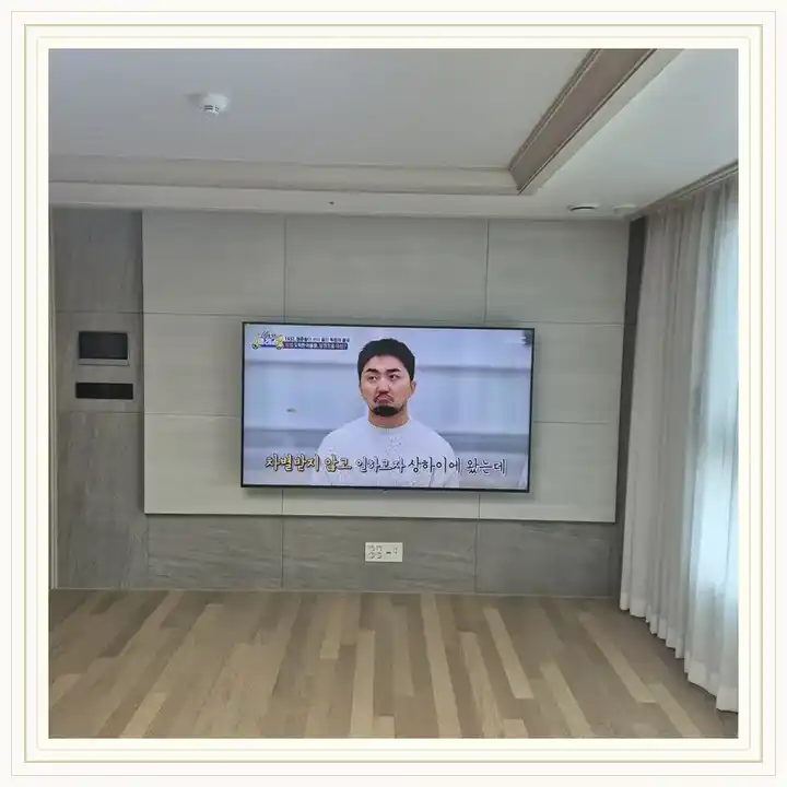 작전역서해그랑블 무타공 벽걸이TV 설치 상담용 브라켓 참고 사진