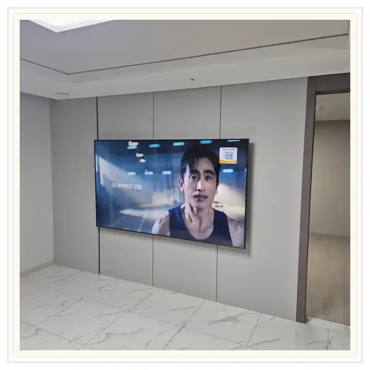 브라운스톤계양스카이 무타공 벽걸이TV 설치 상담용 브라켓 참고 사진