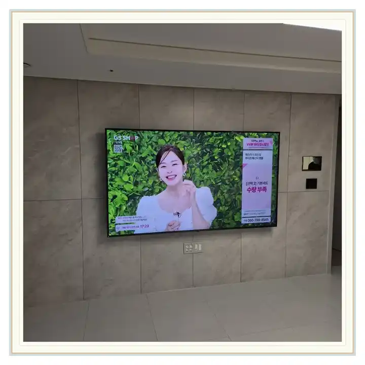 원주단구내안애카운티에듀파크 무타공 벽걸이TV 설치 상담용 브라켓 참고 사진